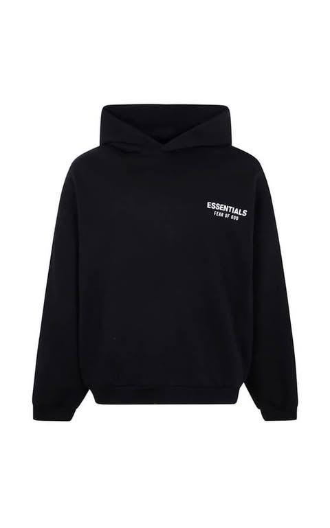 Hoodie Essentials Black